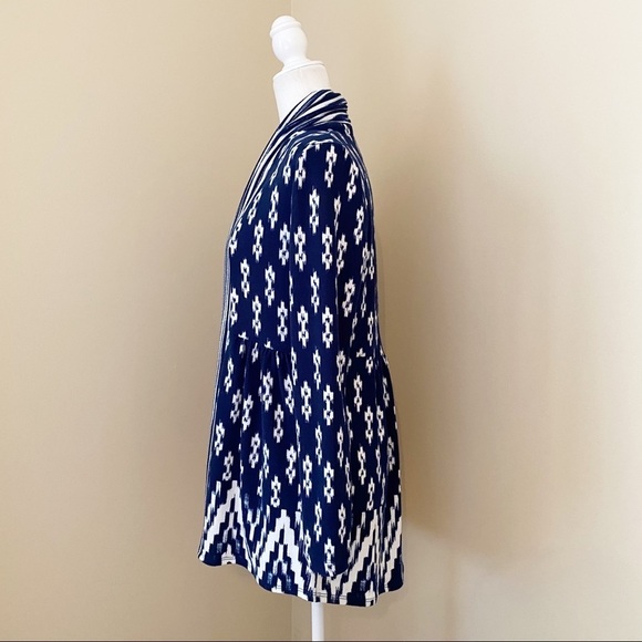 Anthro One September Martingale Blue Cardigan - S - Picture 3 of 13